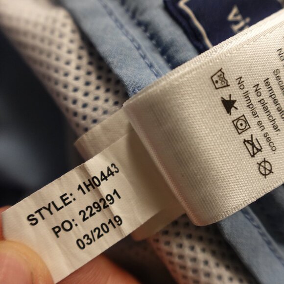 Vineyard Vines Breaker Shorts men's 30 Jake Blue 7" inseam stretch beach lounge - Picture 11 of 11